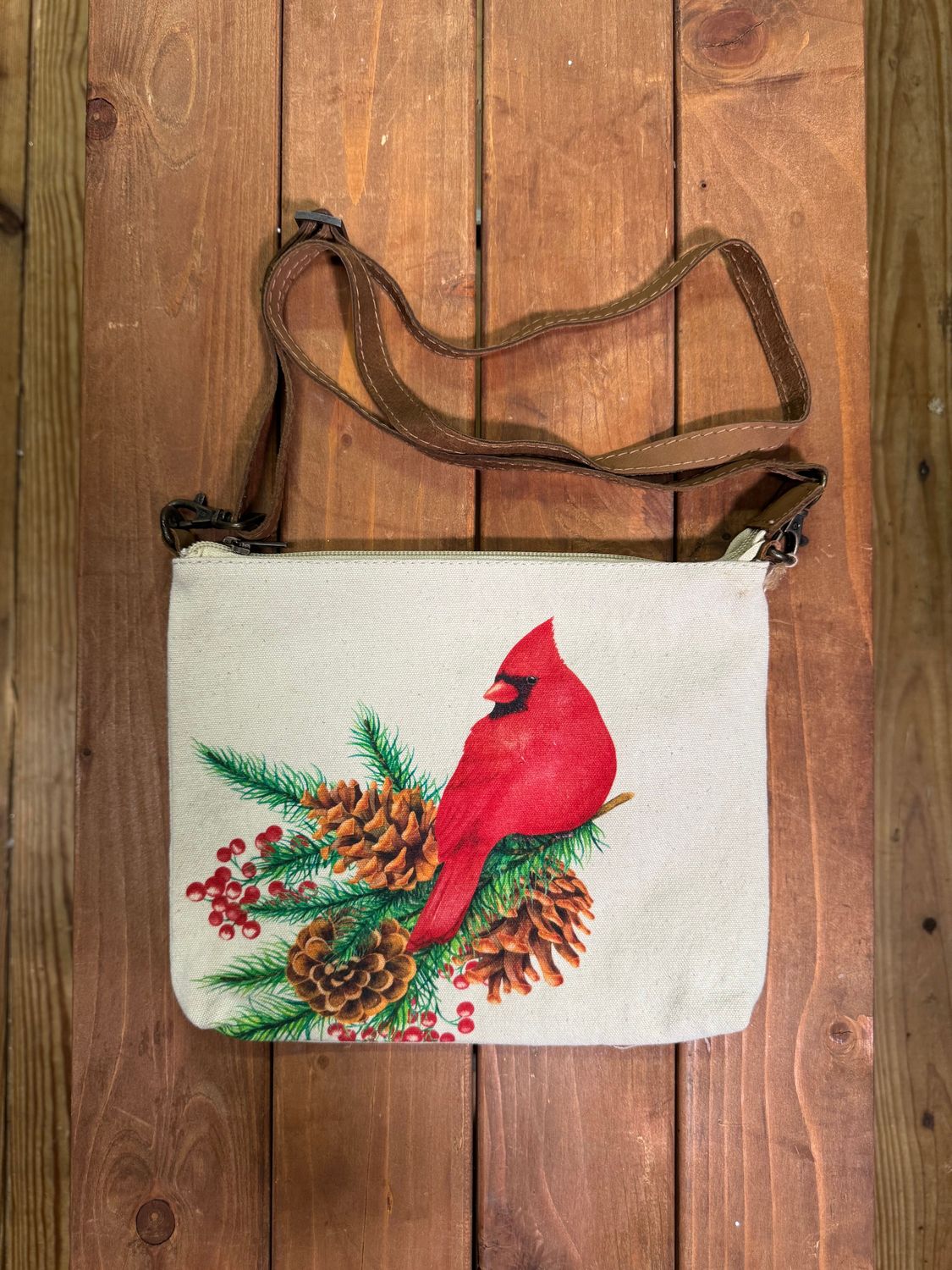 Crossbody Sling Bag - Cardinal Celebration Crossbody Sling Bag - Cardinal Celebration