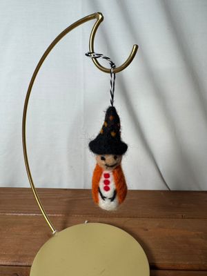 Witchy Women Ornament - Orange