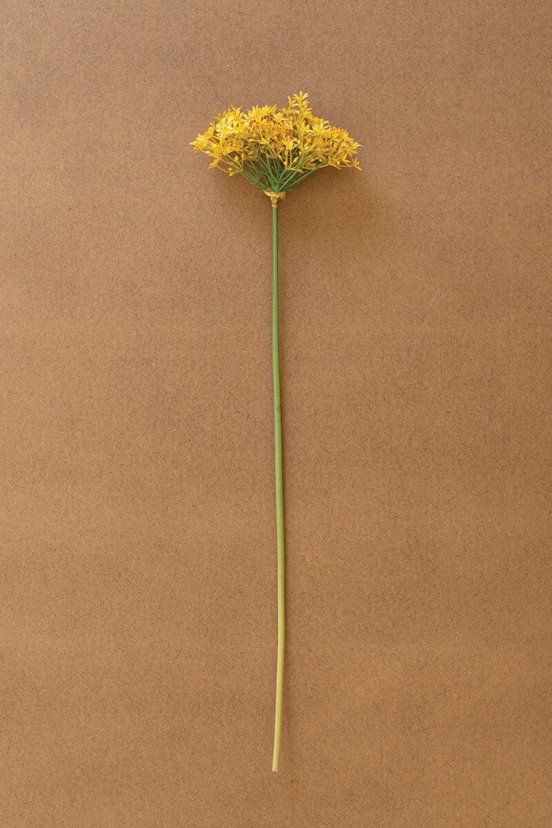 Artificial Yellow Scallion Flower Artificial Yellow Scallion Flower