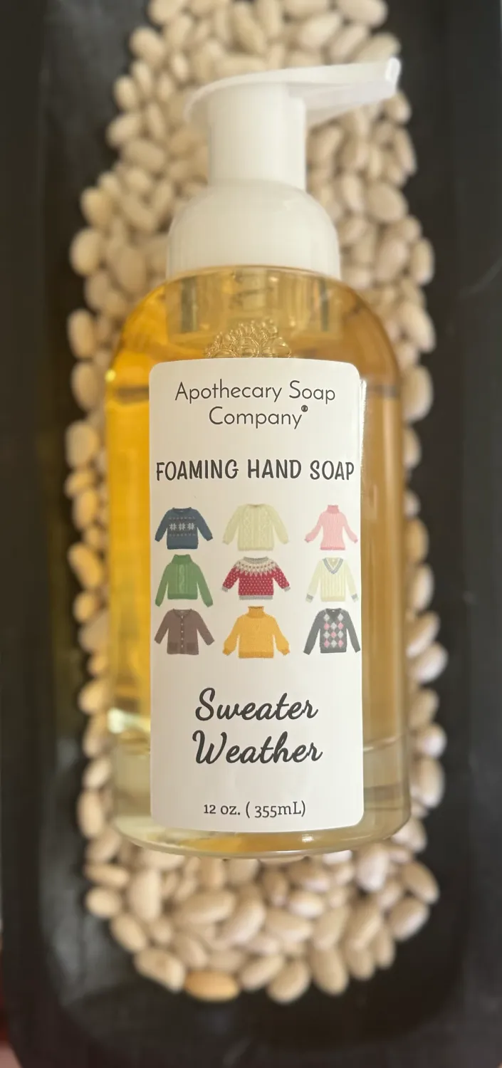 Foaming Hand Wash - 12oz - Sweater Weather