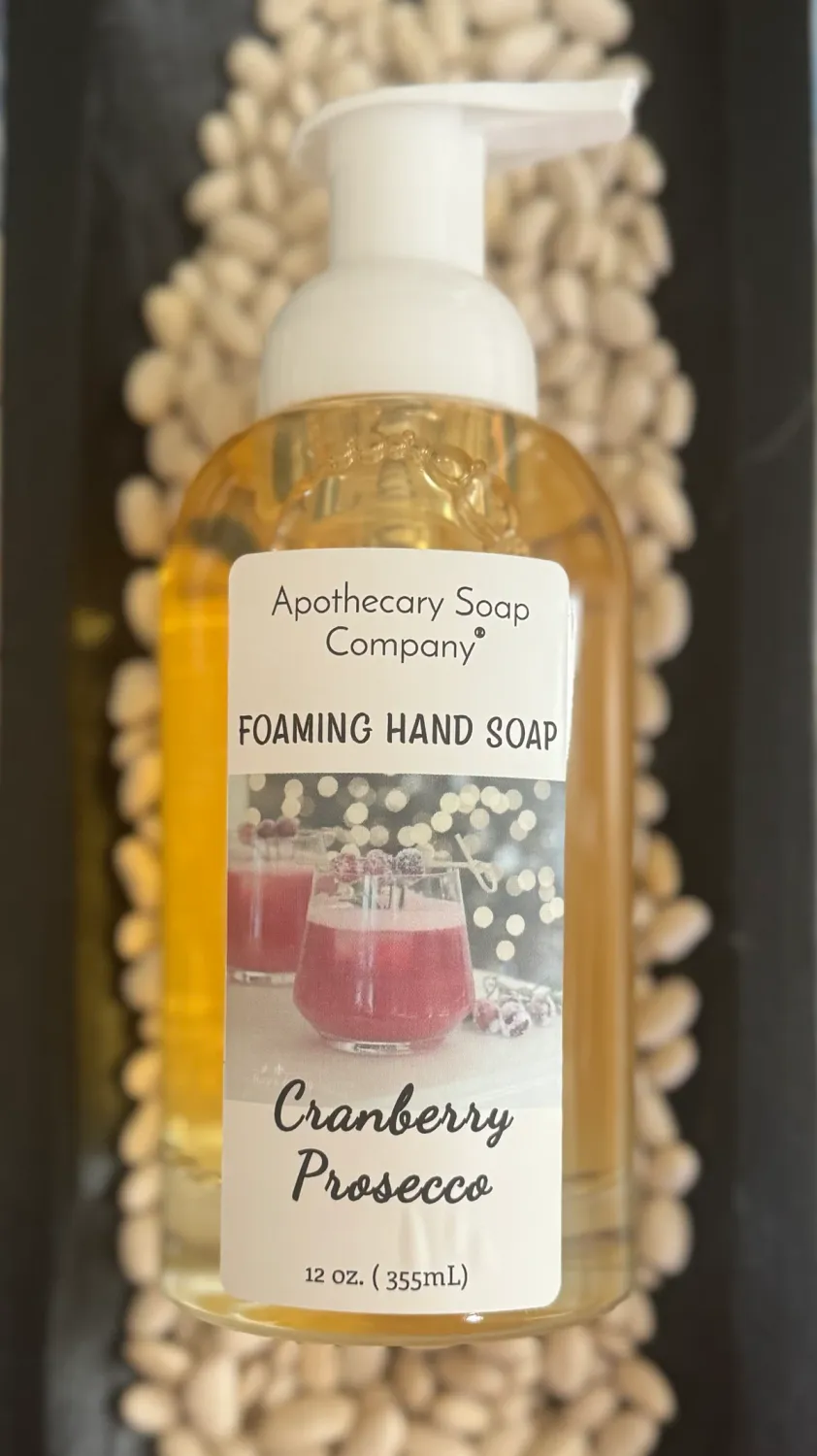 Foaming Hand Wash - 12oz - Cranberry Prosecco