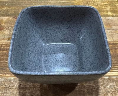 Square Ceramic Bowl - Graphite