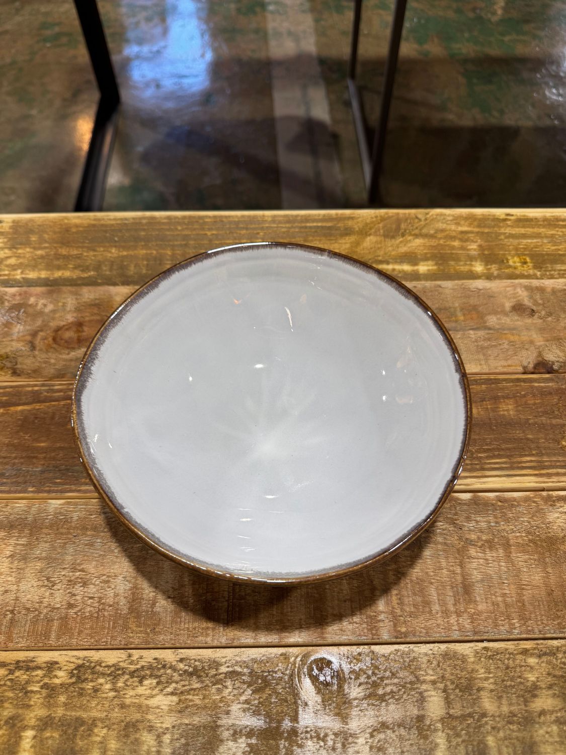 Ceramic Bowl - Cotton Ceramic Bowl - Cotton
