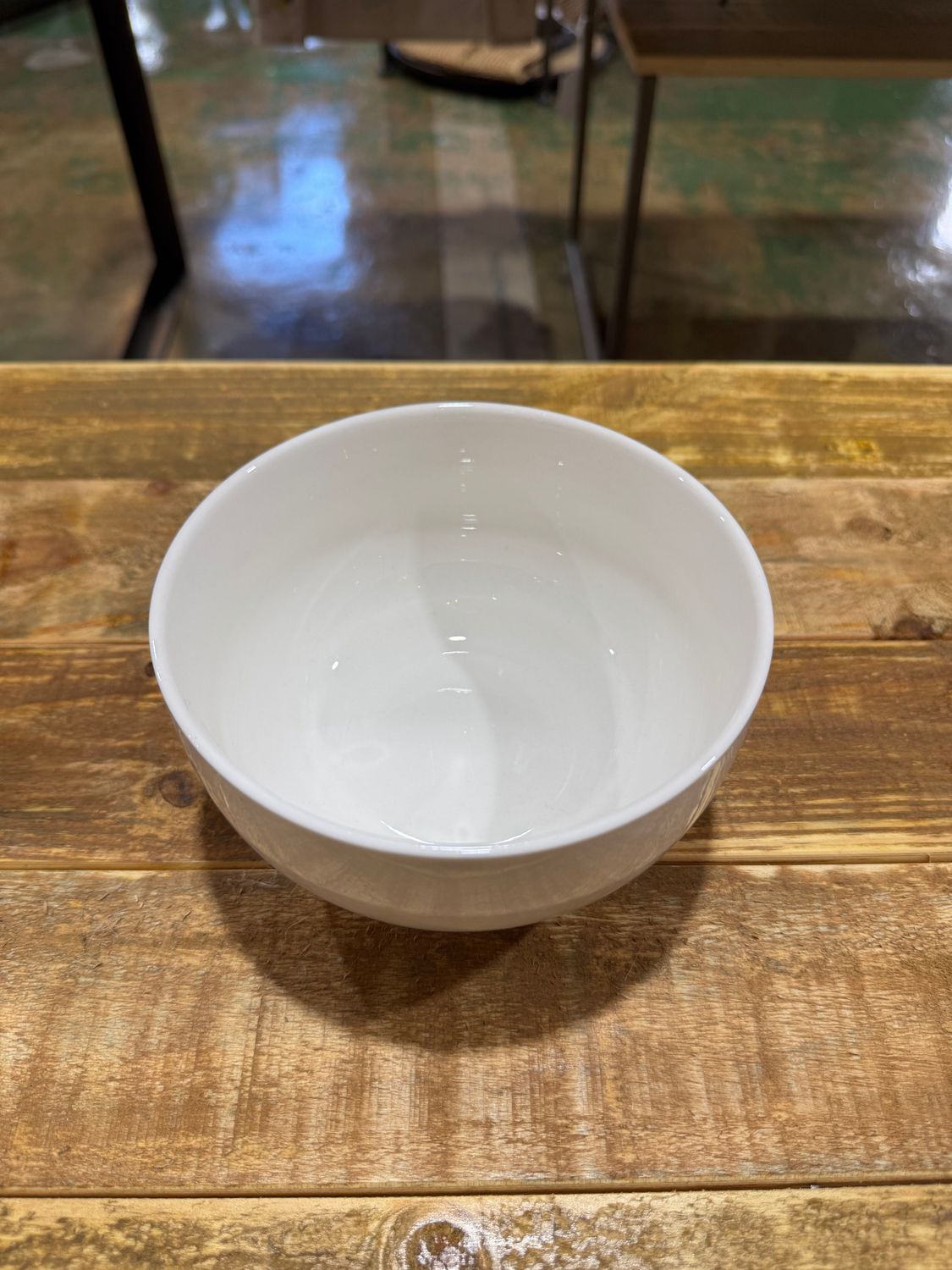 White Ceramic Soup/Salad Bowl White Ceramic Soup/Salad Bowl