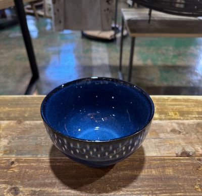 Ceramic Bowl - Indigo