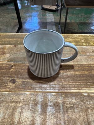 Ceramic Mug - Glacier w/Ridges