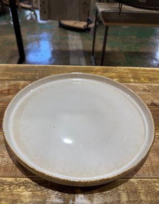 Ceramic Dinner Plate - Ridges