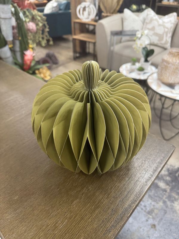 Paper Accordion Pumpkin Sm
