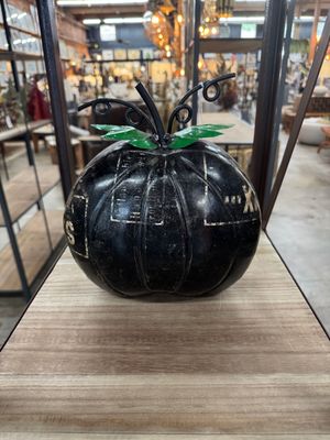 Recycled Iron Black Pumpkin Sm