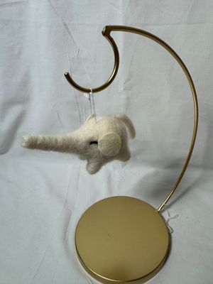 Felt Elephant Ornament Cream Felt Elephant Ornament Cream