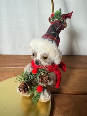Felt Christmas Sloth Ornament