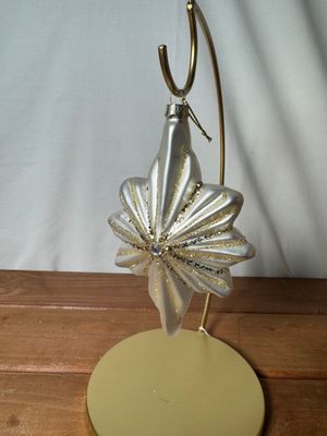 Moravian Glass Star Ornament
