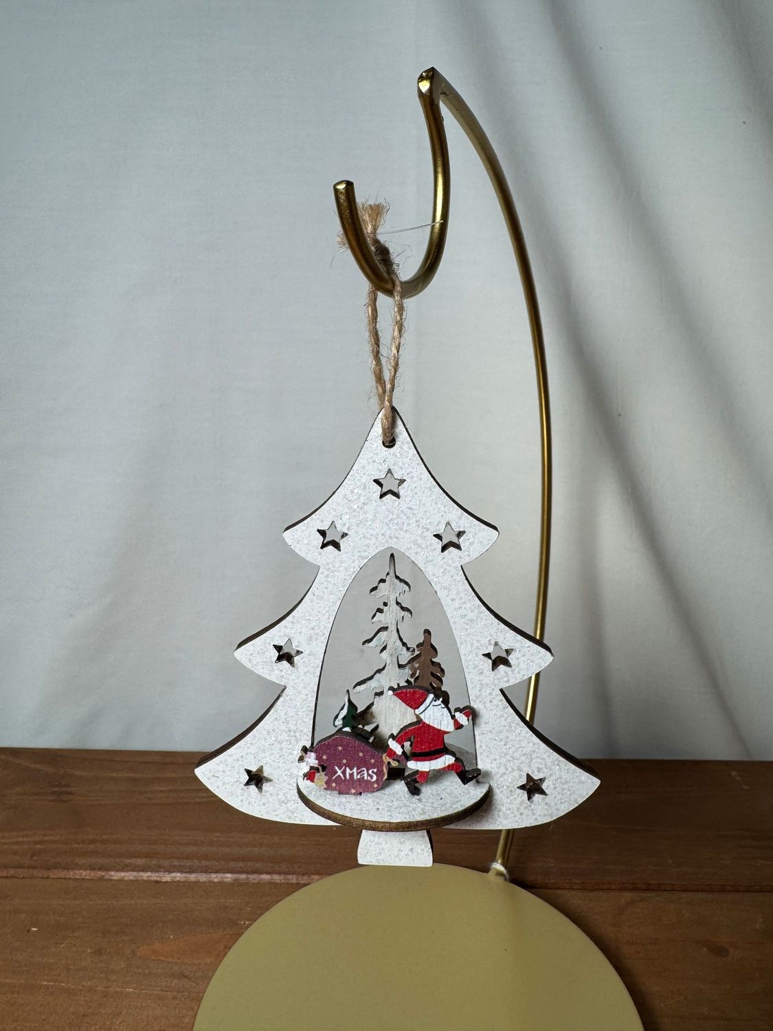 Wooden Scenic Ornament - Tree