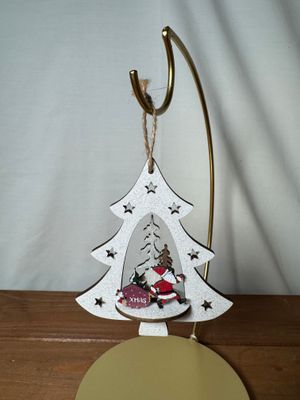 Wooden Scenic Ornament - Tree