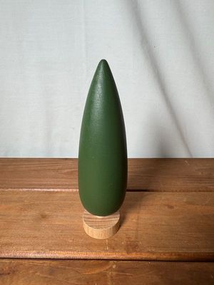 Wood Green Tree on Natural Base Med