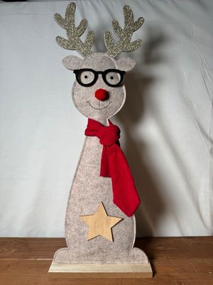 Felt Reindeer Table Top Lg