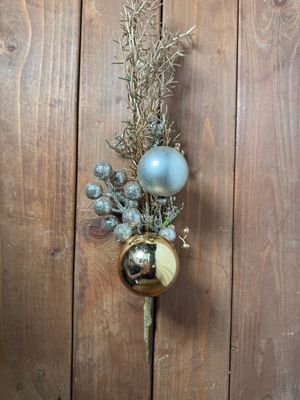 14&quot; Gold and Silver Pick