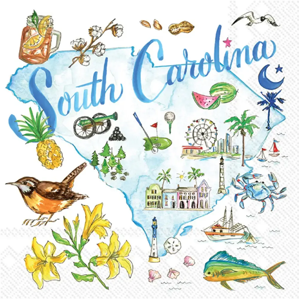State of SC Napkins State of SC Napkins