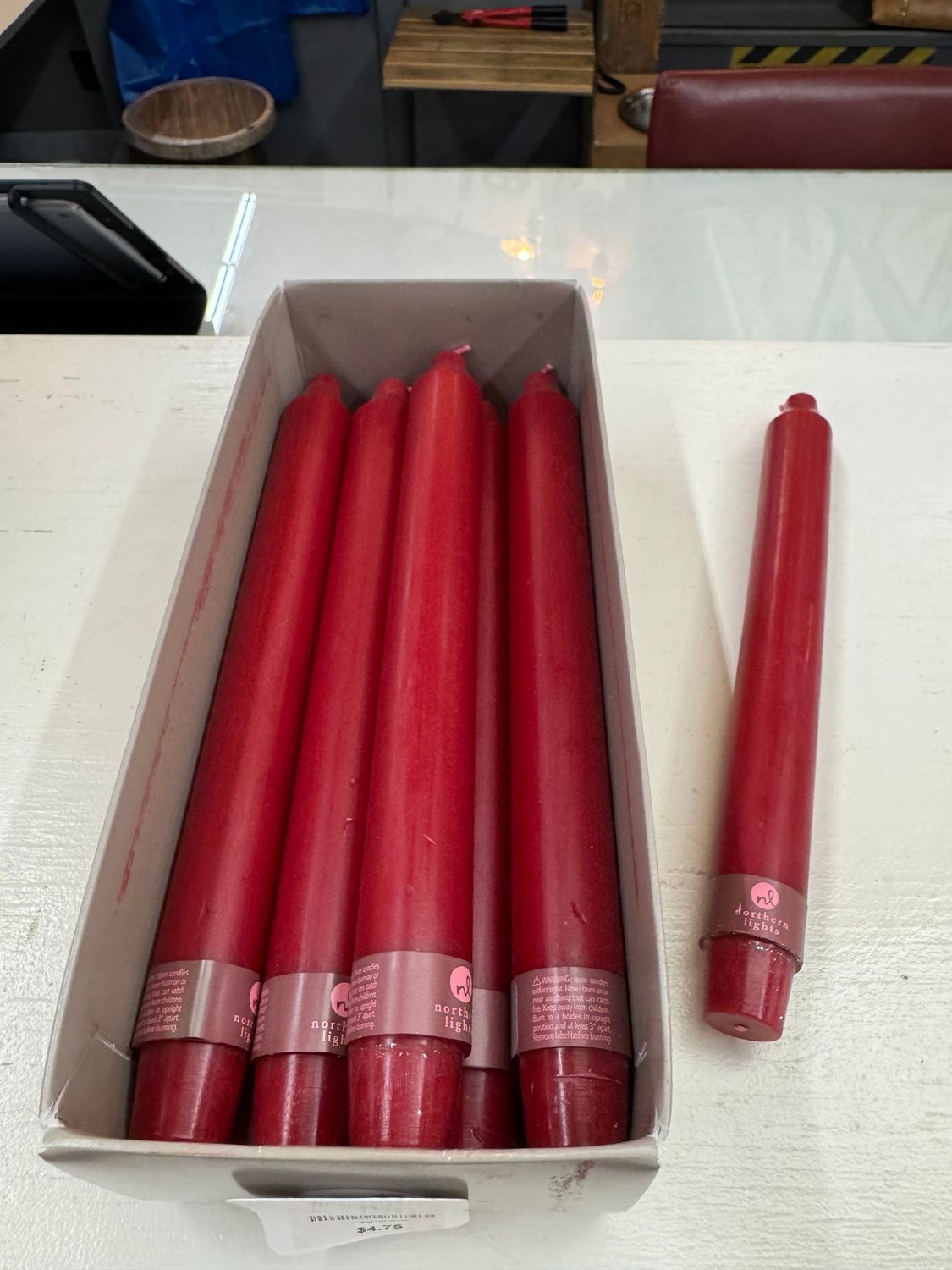 NL 10" Wide Taper Crimson NL 10" Wide Taper Crimson