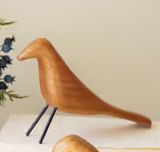 Carved Wooden Bird Sm