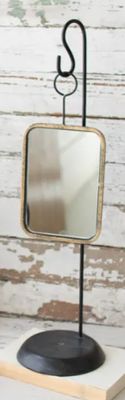 Table Top Metal Mirror - Rectangle