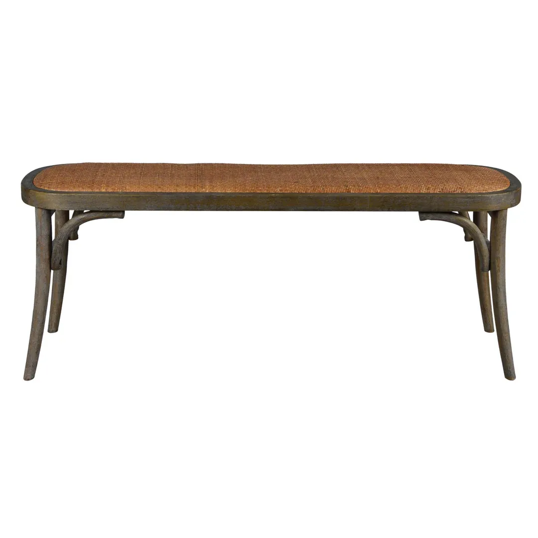 Evelyn Bench - Brown Wash