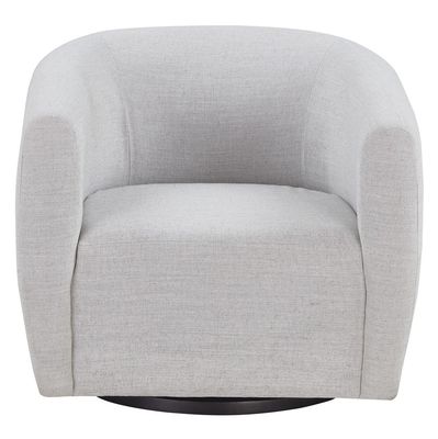 Shaw Swivel Chair - Cloud