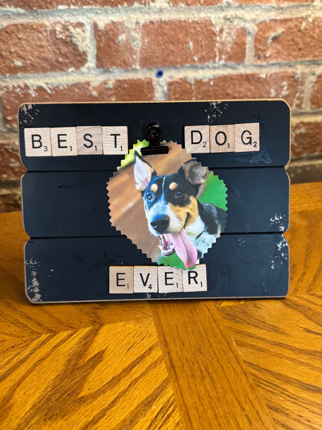 Best Dog Ever Scrabble Lg Wall Plaque 8"L x 6"H Best Dog Ever Scrabble Lg Wall Plaque 8"L x 6"H
