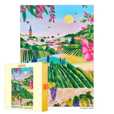 Village Vineyard Puzzle - 1000 Pieces Village Vineyard Puzzle - 1000 Pieces