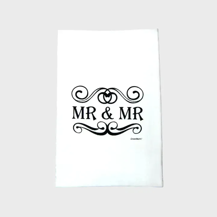 Mr. & Mr. Tea Towel Mr. & Mr. Tea Towel