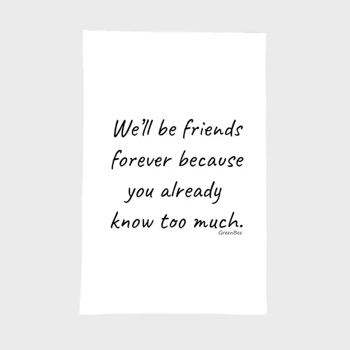 Friends Forever Tea Towel Friends Forever Tea Towel