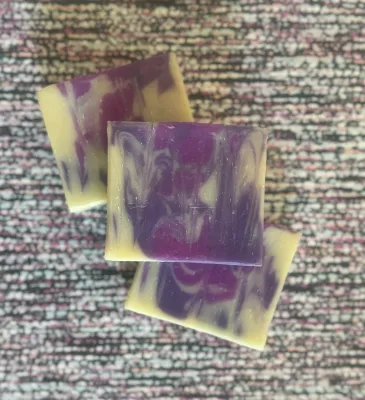 All-Natural Soap - Violet Sugar All-Natural Soap - Violet Sugar