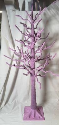 Spiral Yarn Tree - Lavender 40"