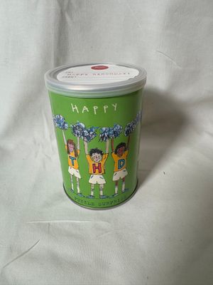 Happy Birthday Cheerleader Puzzle in a Can Happy Birthday Cheerleader Puzzle in a Can