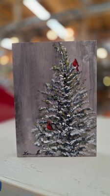 Winter Visitor's - 5" x 7"T Winter Visitor's - 5" x 7"T