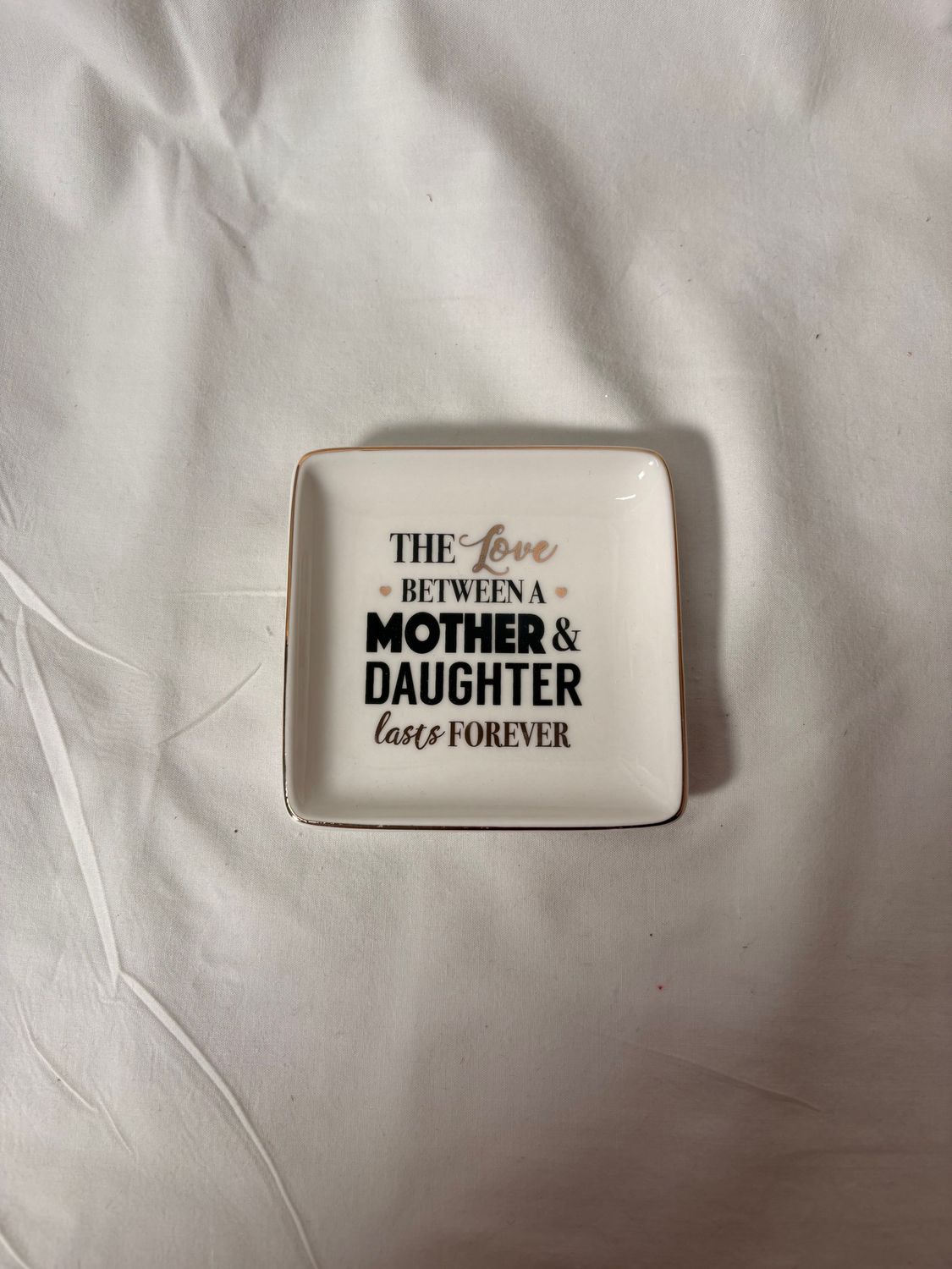 Trinket Dish - Mother &amp; Daughter
