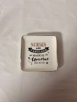 Trinket Dish - Nurses are Fabulous Trinket Dish - Nurses are Fabulous