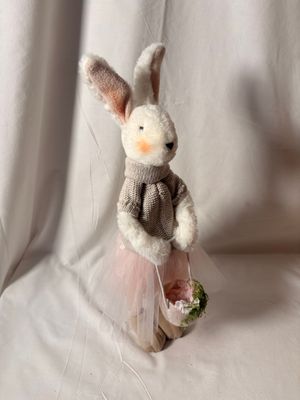 Mrs. Bunny with Pink Tutu 16"