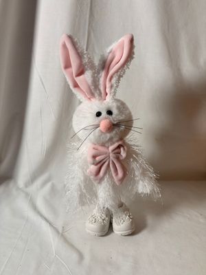 15" Bunny White