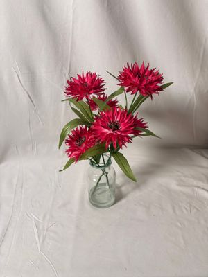 Cosmos in Glass Vase 13" Pink Cosmos in Glass Vase 13" Pink