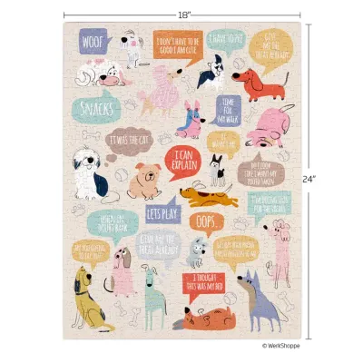 If Dogs Could Talk Puzzle - 500 Piece