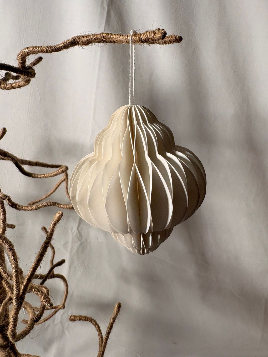 Paper Finial Ornament 4" Paper Finial Ornament 4"