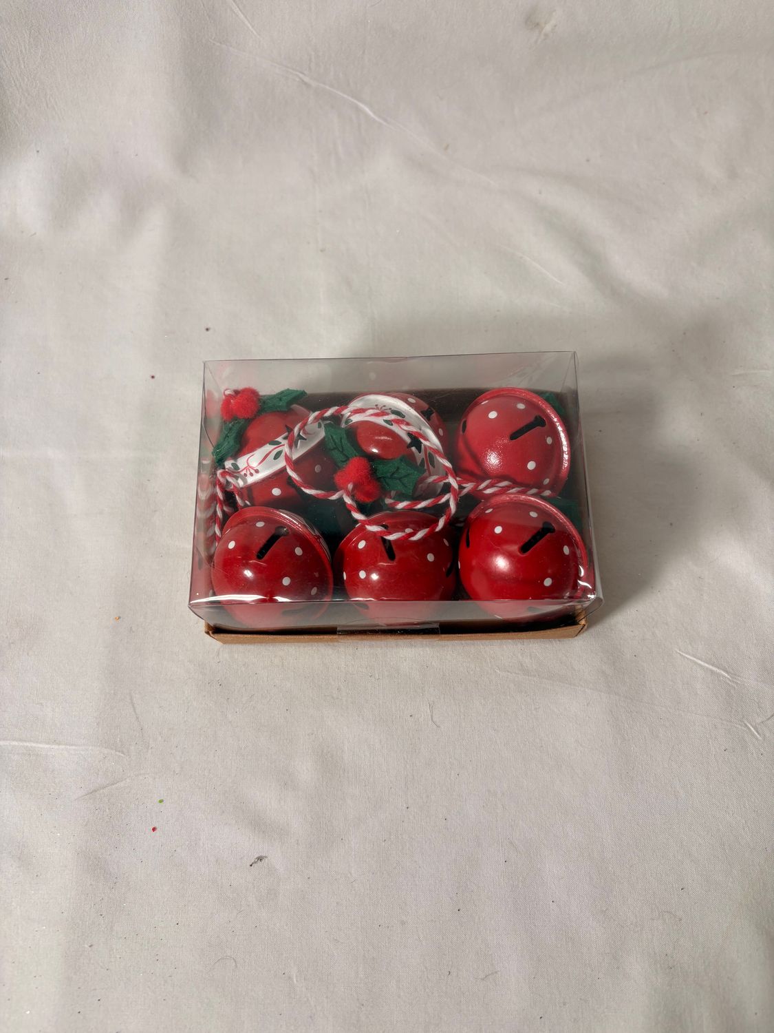 S/6 Jingle Bell Ornaments