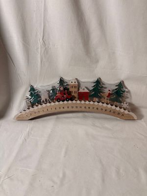 December Countdown Calendar w/Scooter 5"T