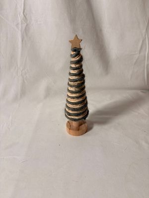 Cord/Felt Tree Green/Natural 8" Cord/Felt Tree Green/Natural 8"