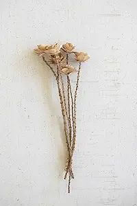 Bundle of Wooden Deco Roses on Stems Bundle of Wooden Deco Roses on Stems