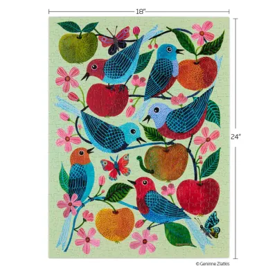 Apple Orchard Bird Puzzle - 500 Piece