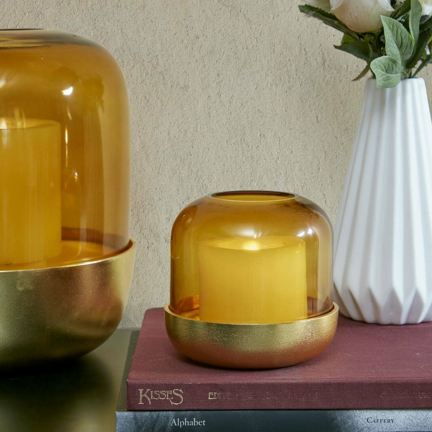 Modern E Candle Holder