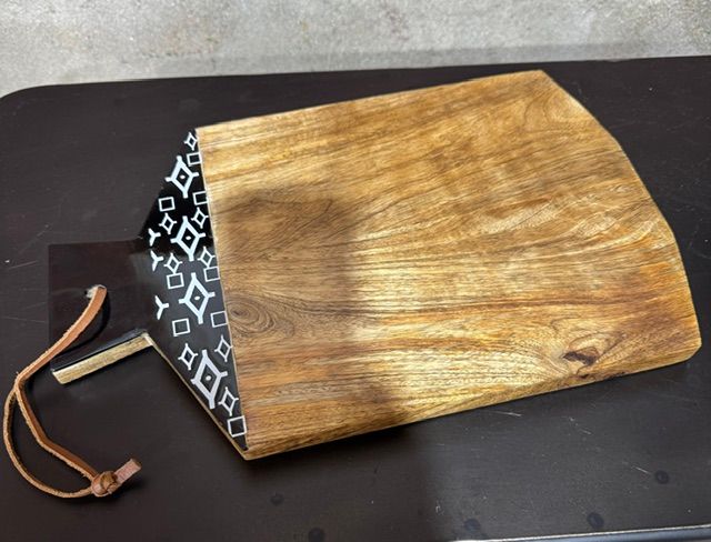 Black Geo Cutting Board Black Geo Cutting Board