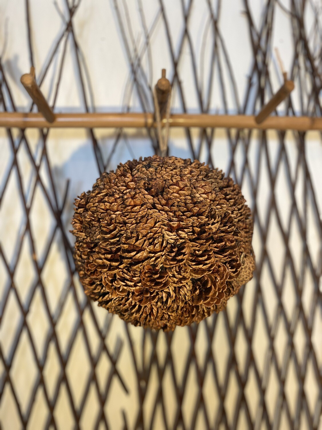 Pine Cone Sphere - 10"D Pine Cone Sphere - 10"D